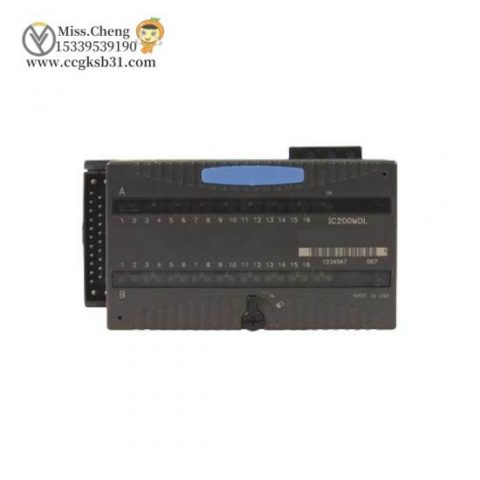 General Electric IC200MDL643 - Discrete Input Module for Industrial Control Systems