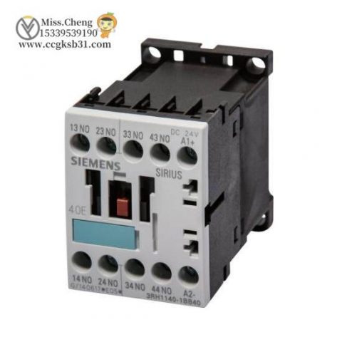 SIEMENS 3RH1140-1PA00 Contactor Relay: Industrial Control Solutions