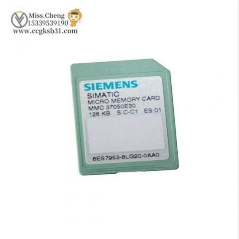 SIEMENS 6ES7953-8LB00-0AA0 Memory Card for Industrial Control Systems